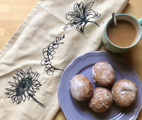 Cinnamon Doughnuts - Bubba & Me