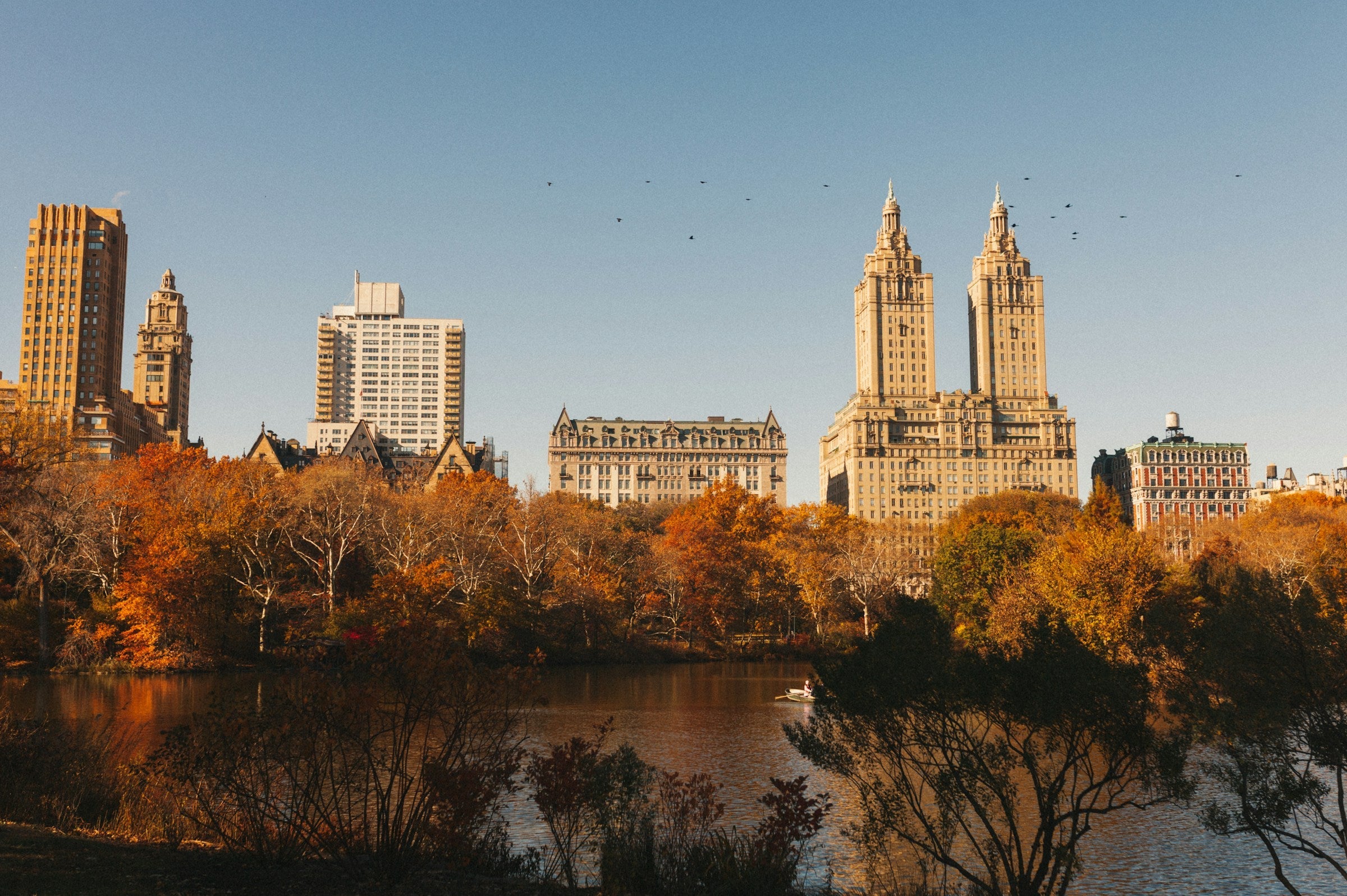 Manhattan in the autumn