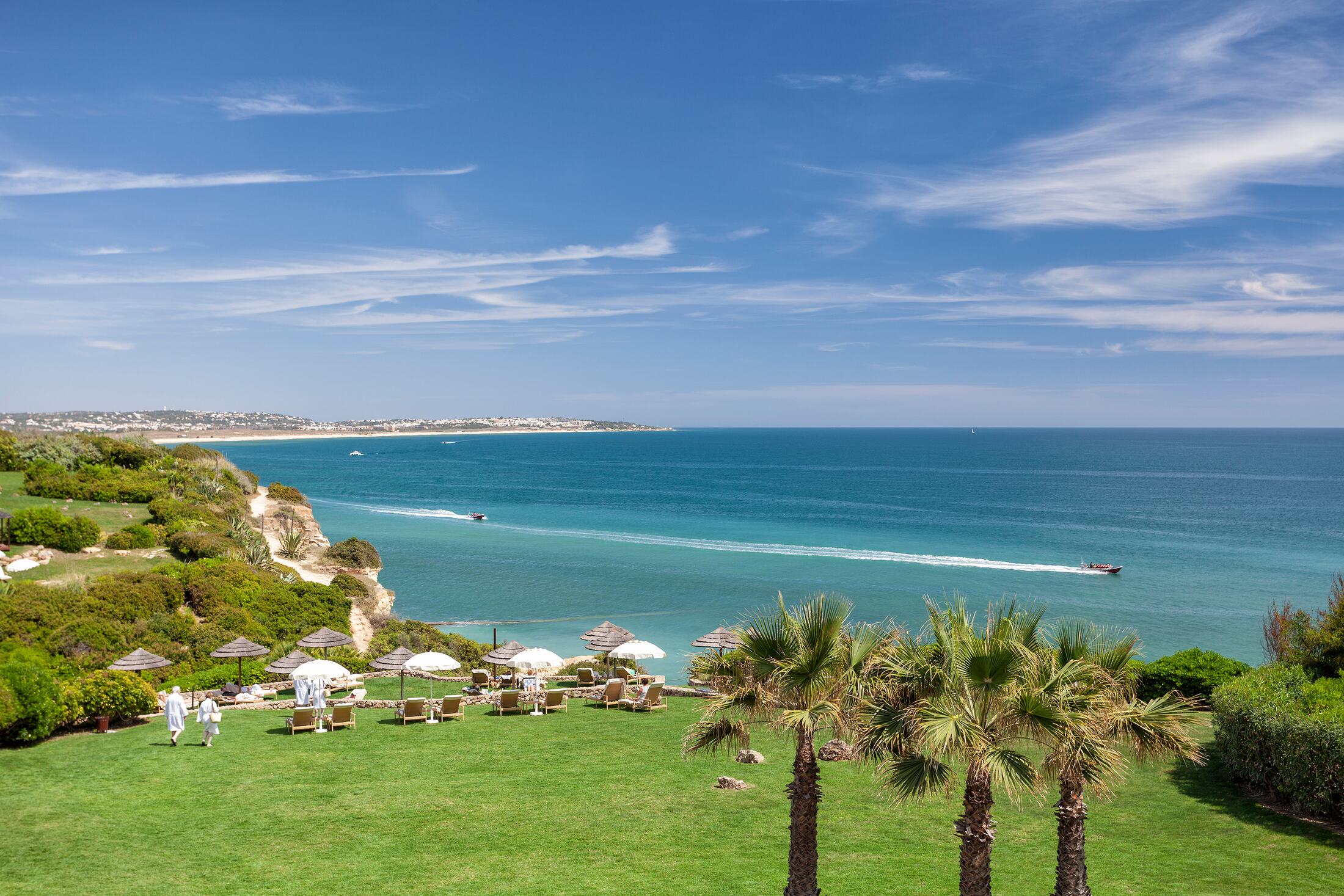 Beach view of Villa Vita Parc, Portugal