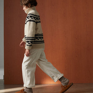 The New Society | Andy Jumper High Neck Sand