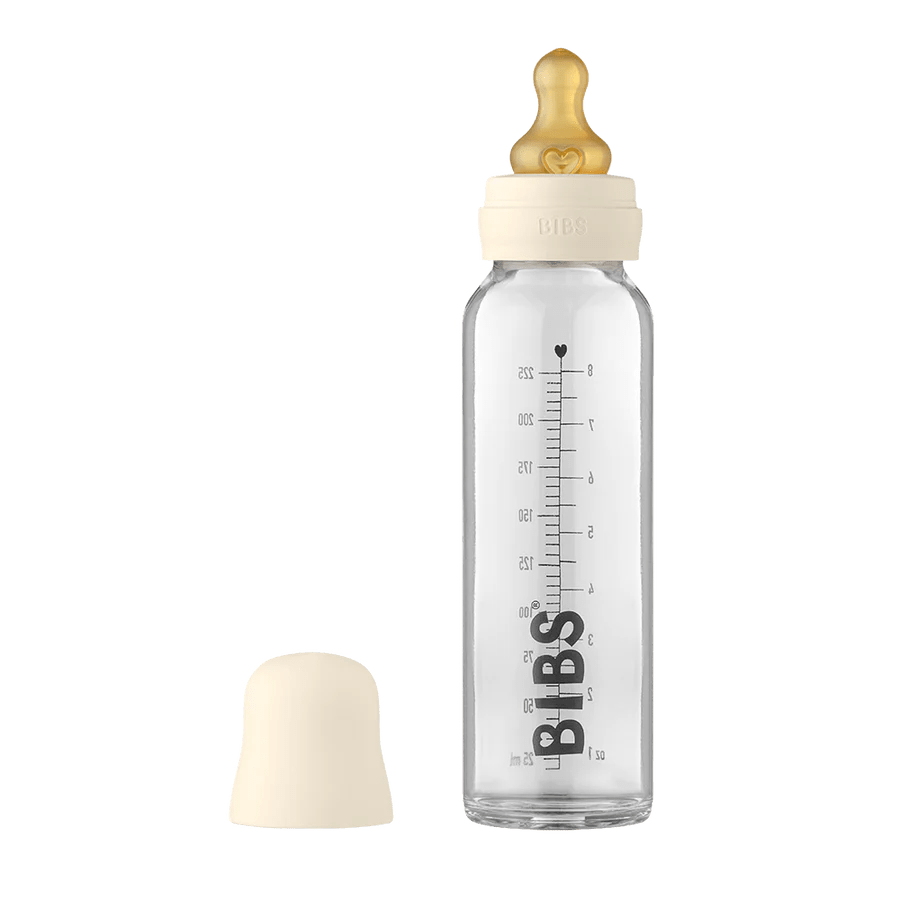 BIBS | Baby Glass Bottle Complete Set 225ml - Bubba & Me