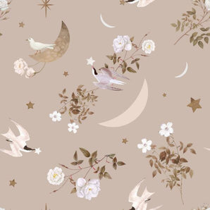 Dekornik | Birds In The Night Sky Wallpaper - Bubba & Me