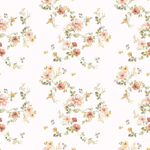 Dekornik | Floral Vintage Wallpaper - Bubba & Me