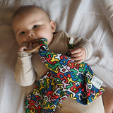 Etta Loves | Keith Haring Brazil Teething Comforter - Bubba & Me