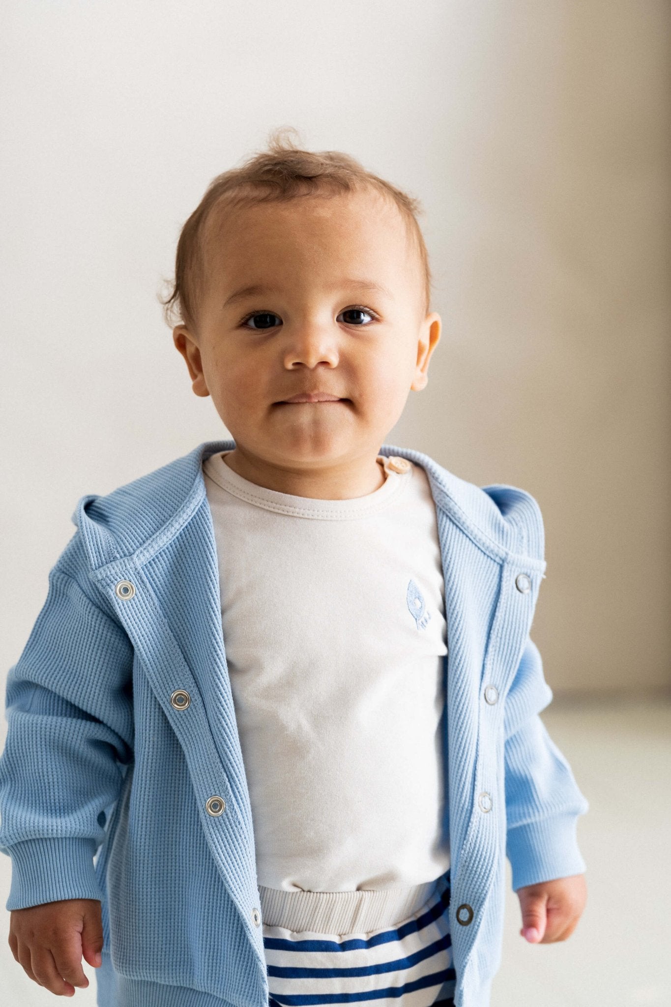 Jamie | Baby Hoodie Cardigan - Bubba & Me