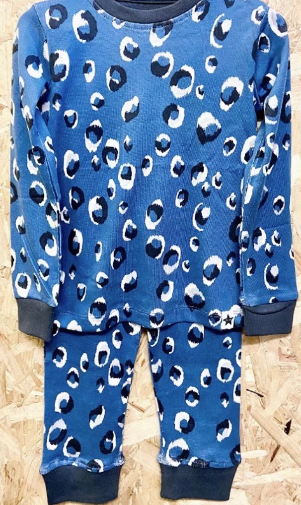 Jammie Doodles | Blue Animal PJ Set - Bubba & Me