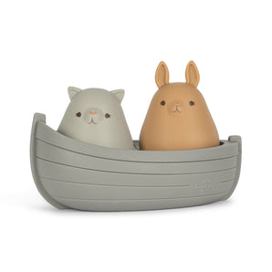 Konges Sløjd | Silicone Boat Toys - Bubba & Me