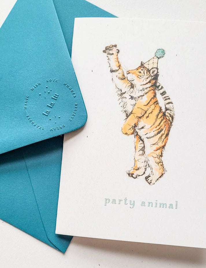 La La Lu | Party Animal Card - Bubba & Me