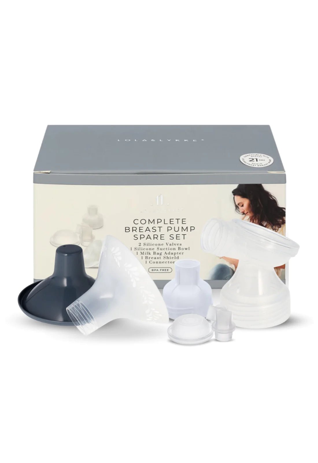 Lola & Lykke | Breast Pump Spare Part Set - Bubba & Me