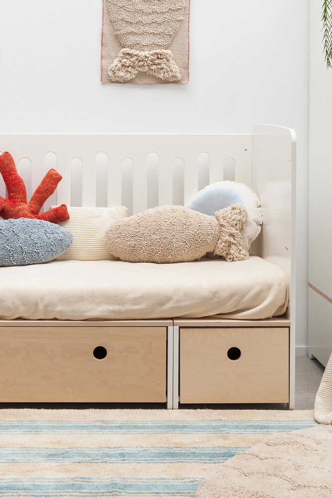 Lorena Canals | Baby Fish Natural Cushion - Bubba & Me