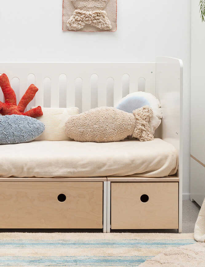 Lorena Canals | Baby Fish Natural Cushion - Bubba & Me