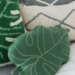 Lorena Canals | Knitted Cushion Baby Leaf - Bubba & Me