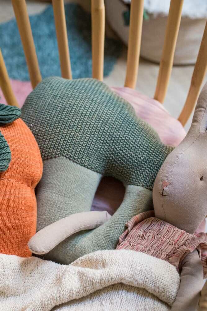 Lorena Canals | Knitted Cushion Brucy the Broccoli - Bubba & Me