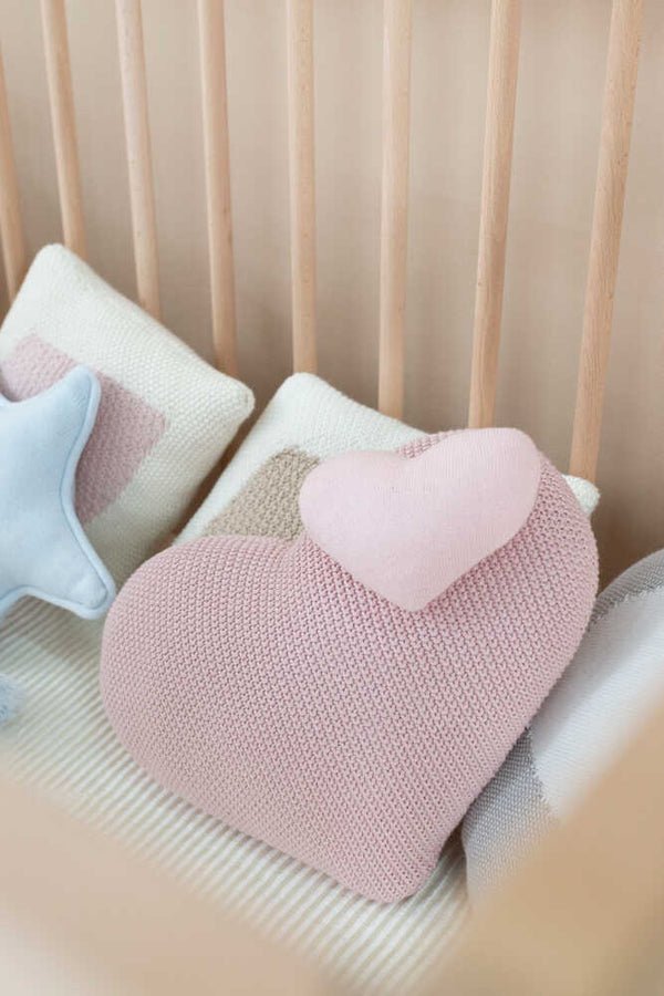 Lorena Canals | Knitted Cushion Love - Bubba & Me