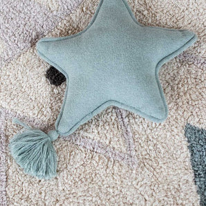 Lorena Canals | Knitted cushion Twinkle Star - Bubba & Me