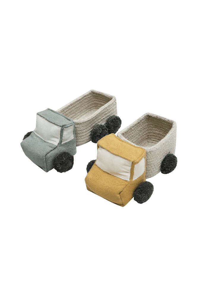 Lorena Canals | Set Of Mini Baskets Truck - Bubba & Me