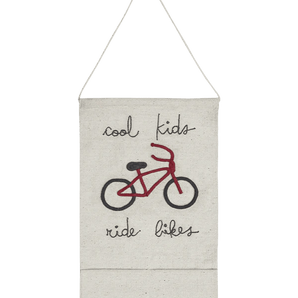 Lorena Canals | Wall Pocket Hanger Cool Kids Ride - Bubba & Me