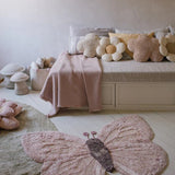 Lorena Canals | Washable Animal Rug Baby Butterfly - Bubba & Me