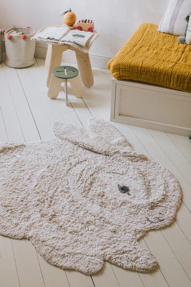 Lorena Canals | Washable Animal Rug Bunny - Bubba & Me