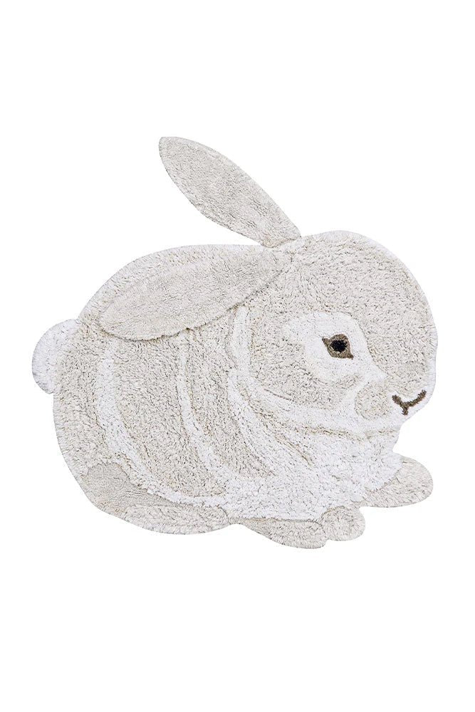 Lorena Canals | Washable Animal Rug Bunny - Bubba & Me