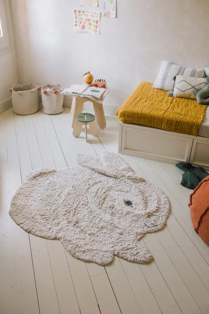 Lorena Canals | Washable Animal Rug Bunny - Bubba & Me