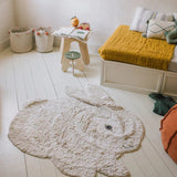 Lorena Canals | Washable Animal Rug Bunny - Bubba & Me