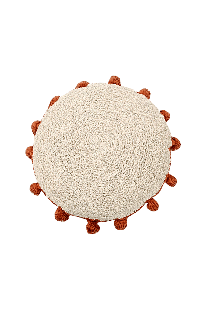 Lorena Canals | Washable Cushion Circle Terracota - Bubba & Me