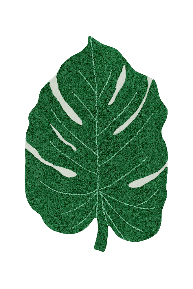 Lorena Canals | Washable Rug Monstera Leaf - Bubba & Me