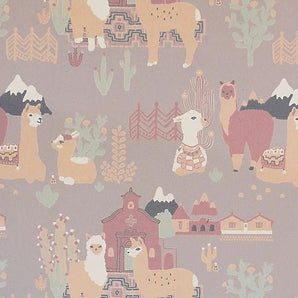 Majvillan | Lama Village Wallpaper - Bubba & Me