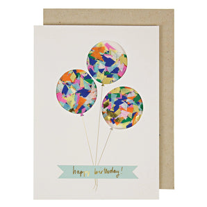 Meri Meri | Balloon Confetti Shaker Card - Bubba & Me