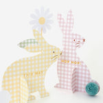 Meri Meri | Gingham Bunnies Egg Hunt Kit - Bubba & Me