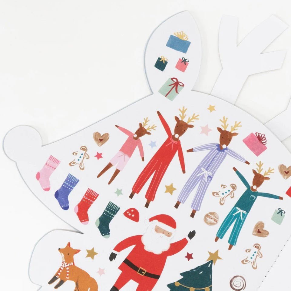 Meri Meri | Reindeer Sticker Sketch Book - Bubba & Me