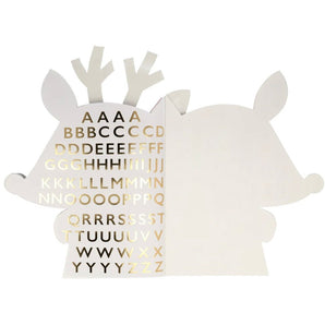 Meri Meri | Reindeer Sticker Sketch Book - Bubba & Me