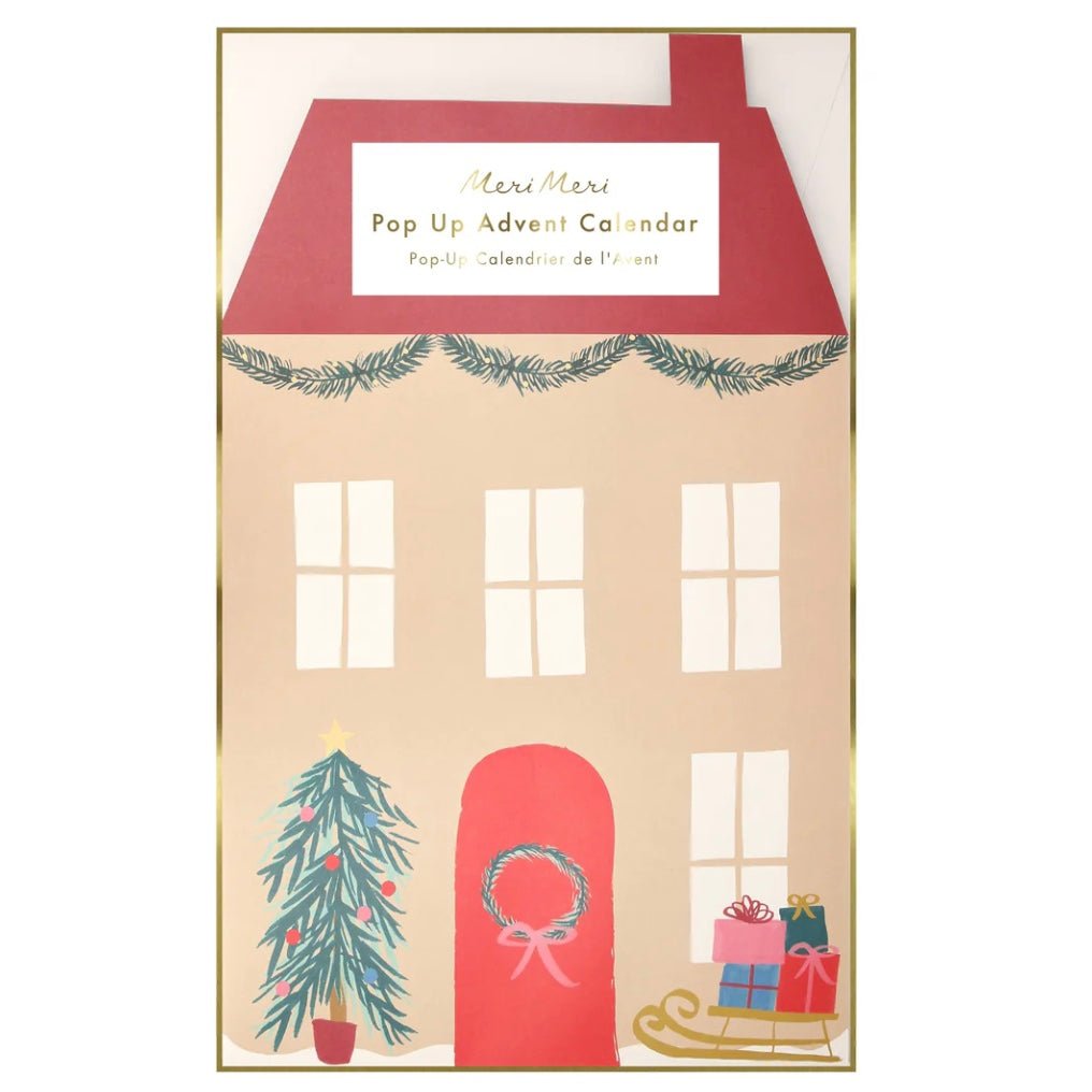 Meri Meri | Santa's House Pop Up Advent Calendar - Bubba & Me