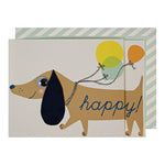 Meri Meri | Sausage Dog Concertina Card - Bubba & Me