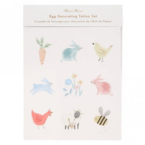 Meri Meri | Spring Bunny Egg Decorating Tattoo Kit - Bubba & Me