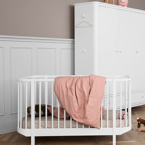 Oliver Furniture | Wood Cot in White - Bubba & Me