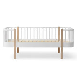 Oliver Furniture | Wood Cot in White/Oak To Original Low Loft Bed Conversion Kit - Bubba & Me