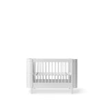 Oliver Furniture | Wood Mini+ Cot Bed Excl Junior Kit in White - Bubba & Me