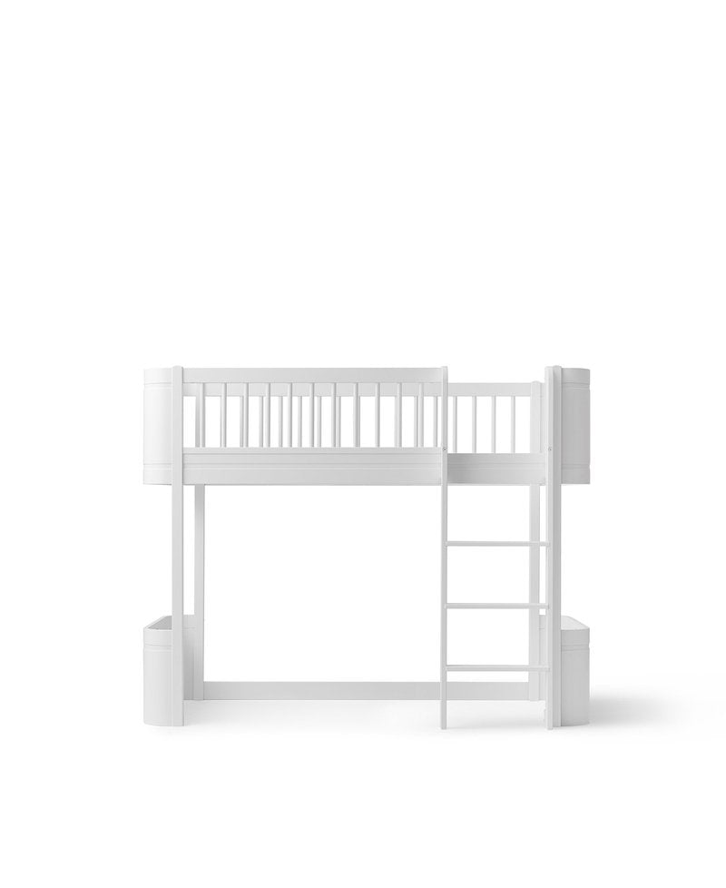 Oliver Furniture | Wood Mini+ Low Loft Bed - Bubba & Me