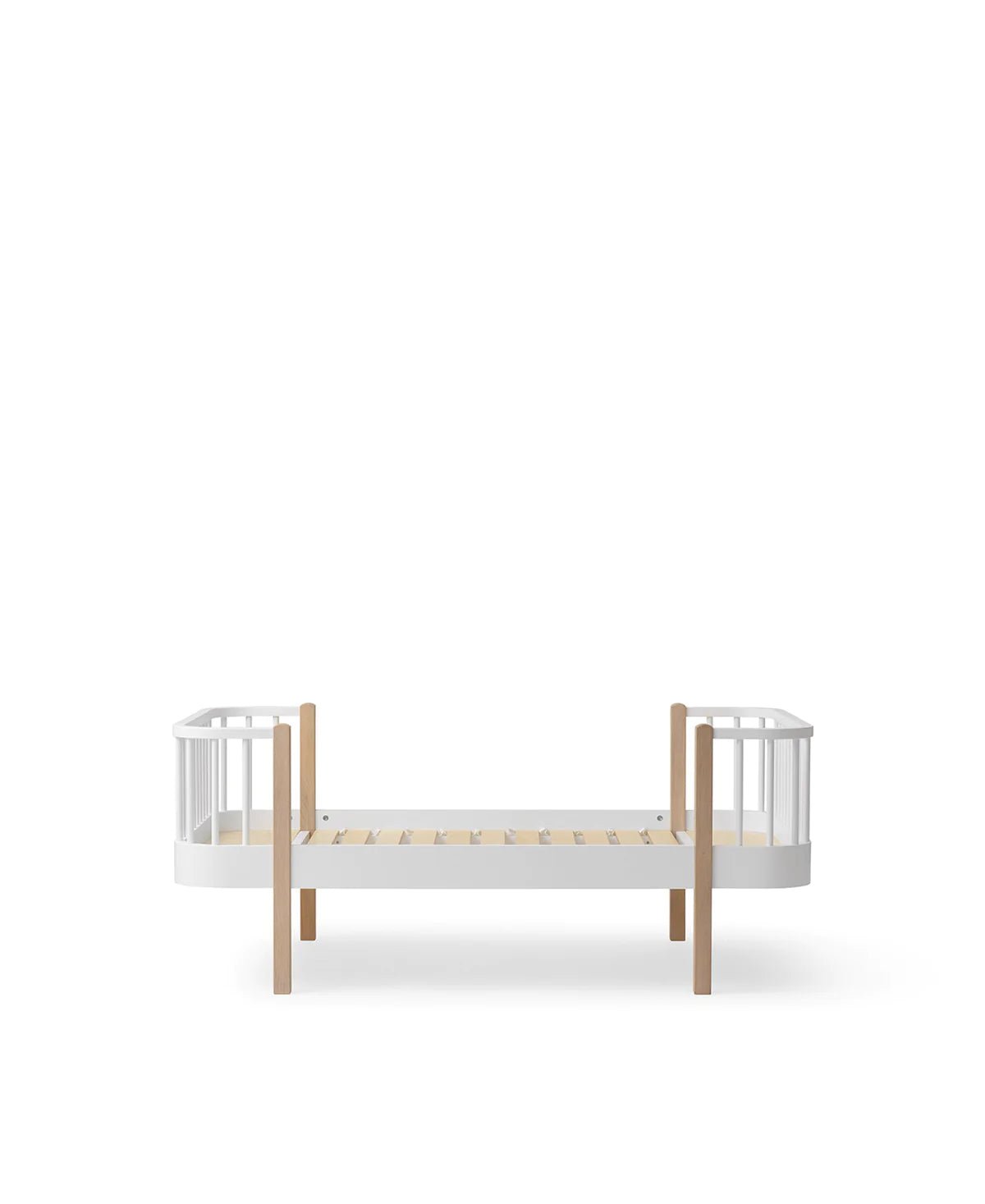 Oliver Furniture | Wood Original Junior Bed in White/Oak - Bubba & Me