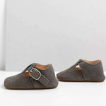 Sass & Me | Zachary Suede T-Bar Shoe - Bubba & Me