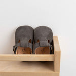 Sass & Me | Zachary Suede T-Bar Shoe - Bubba & Me