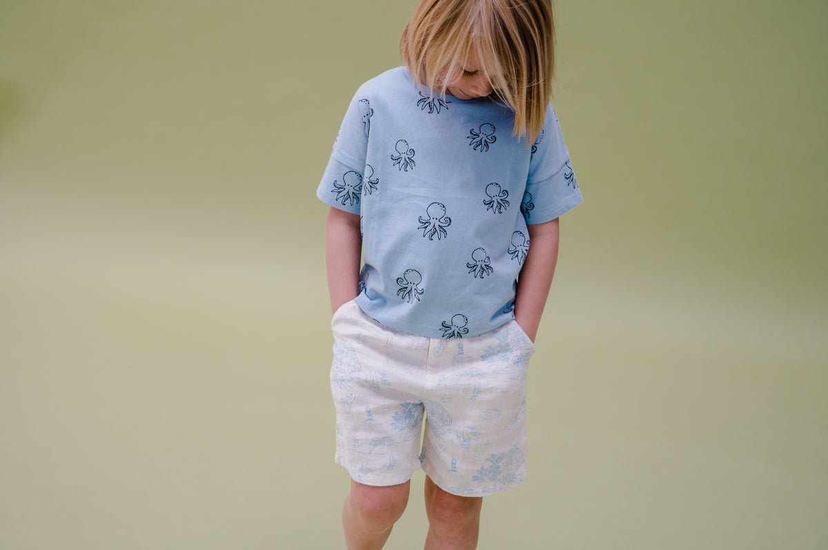 Sproet & Sprout | Linen Chino Shorts - Bubba & Me