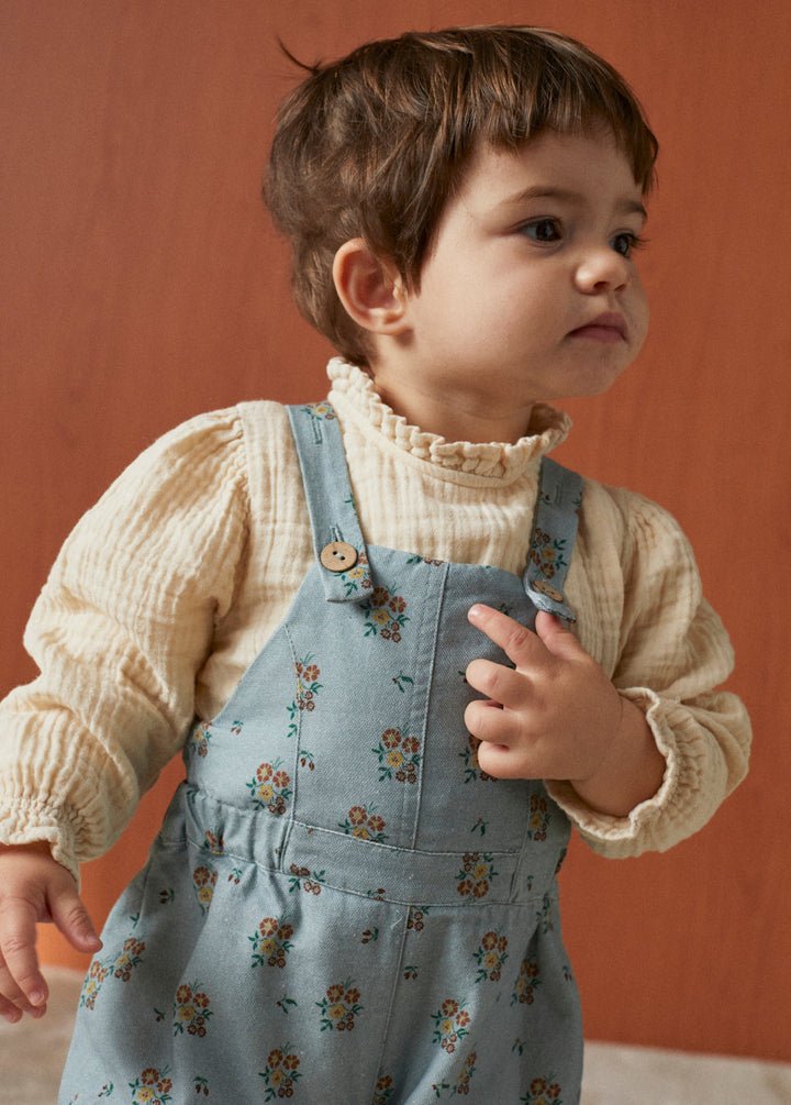 The New Society | Julieta Baby Blouse Sand - Bubba & Me