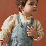 The New Society | Julieta Baby Blouse Sand - Bubba & Me