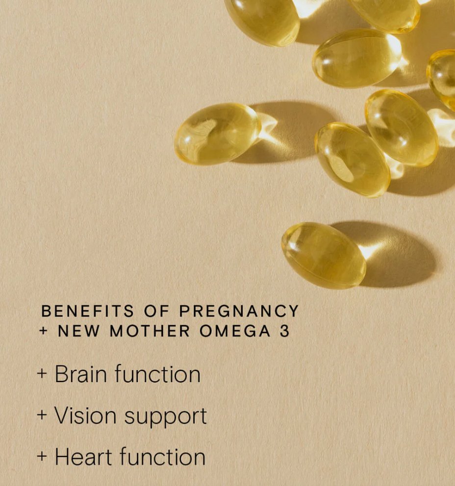 Wild Nutrition | Pregnancy + New Mother Omega 3 - Bubba & Me