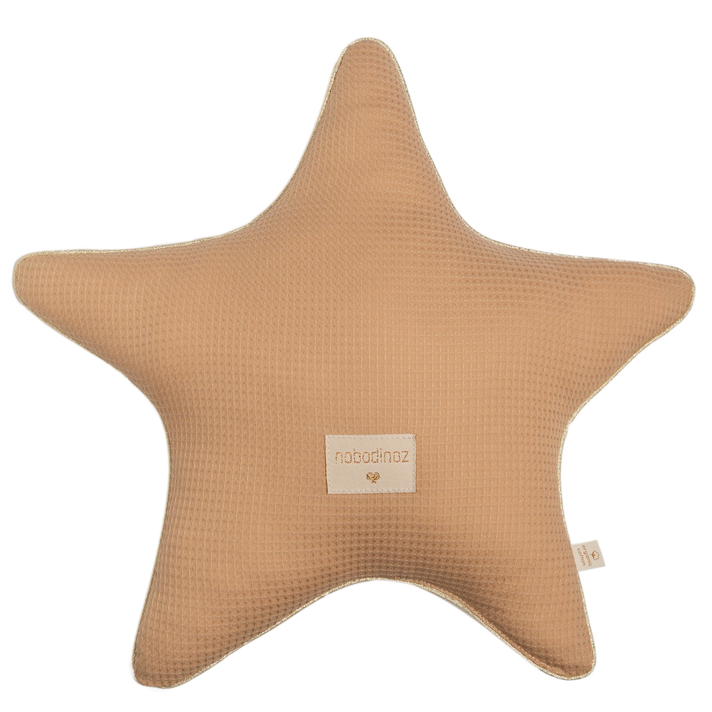 Nobodinoz Aristote Star Cushion in nude