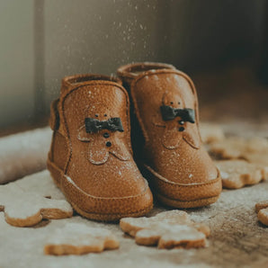 Aggas Lining shoes by Donsje Amsterdam in gingerbread
