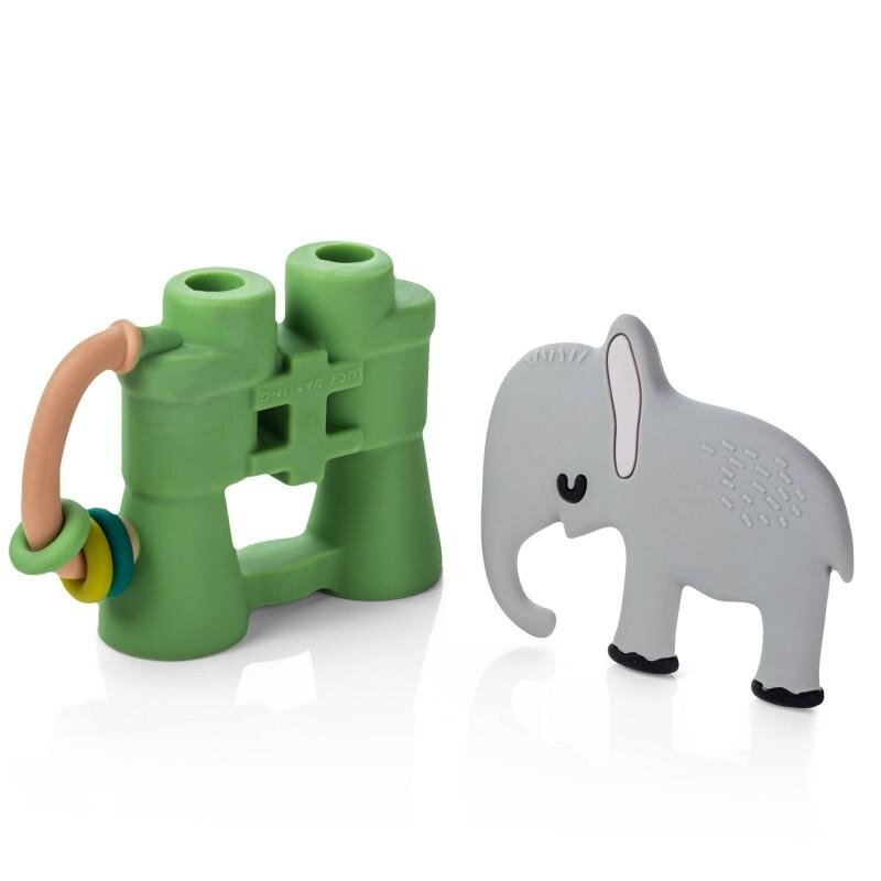 Lucy Darling Teethers elephant and binocular